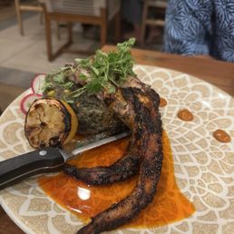 Pulpo Al Pesto