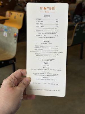 Menu photo 1 Morsel Seattle, WA Menu photo 1 Morsel Seattle, WA