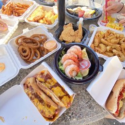a table full of food a table full of food