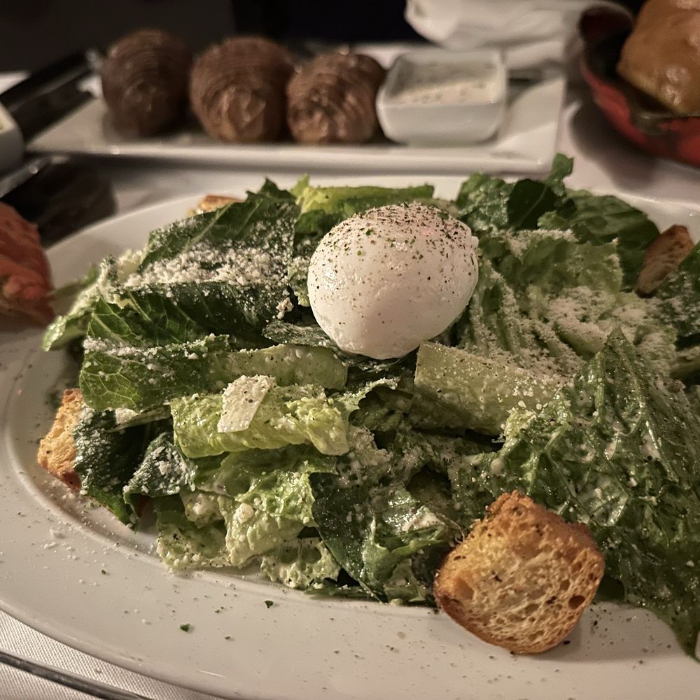 Dominick's Steakhouse - Dominick's Caesar with warm poached egg - Steakhouses Near Me - Scottsdale, Arizona Dominick's Steakhouse - Dominick's Caesar with warm poached egg - Steakhouses Near Me - Scottsdale, Arizona