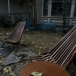 Ramblin Ma’am Boutique & Books - Lovely outdoor space and seating provided for reading