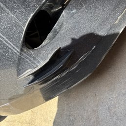 They took out my fog light