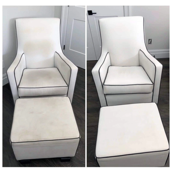 Advanced Carpet and Upholstery Cleaning - Chair transformation! Gray to white magic. Serving Delray Beach since '95. Over 30 years of top-notch service. Call for a quote. - Carpet Cleaning Near Me Advanced Carpet and Upholstery Cleaning - Chair transformation! Gray to white magic. Serving Delray Beach since '95. Over 30 years of top-notch service. Call for a quote. - Carpet Cleaning Near Me