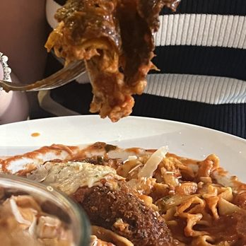 Gravy - Burned bottom of lasagna - Italian Near Me - Raleigh, North Carolina
