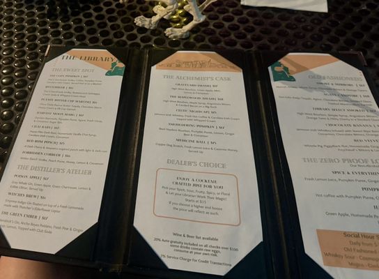 Menu photo 3 Library Speakeasy Lake Worth, FL