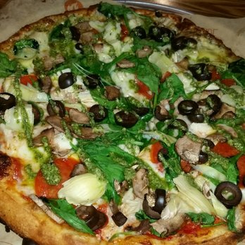 Blaze Pizza - Do you see chicken? I don't either. I asked for it on my pizza. - Salad Near Me - Monrovia, California