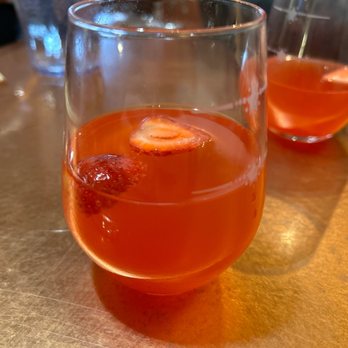 Another Broken Egg Cafe - Strawberry St. Germain Mimosa Pitcher - Breakfast & Brunch Near Me - Nashville, Tennessee