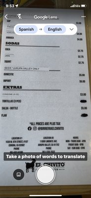 Menu photo 2 El Chivito Birrieria Jurupa Valley, CA Menu photo 2 El Chivito Birrieria Jurupa Valley, CA