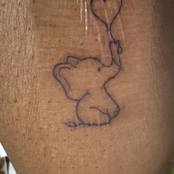 Empire Tattoo - Baby elephant - Tattoo Near Me - Tucson, Arizona Empire Tattoo - Baby elephant - Tattoo Near Me - Tucson, Arizona