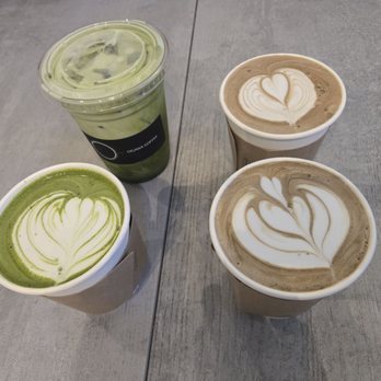 Ogawa Coffee - Iced matcha latte, hot hojicha latte, hot matcha latte - Coffee & Tea Near Me - Boston, Massachusetts