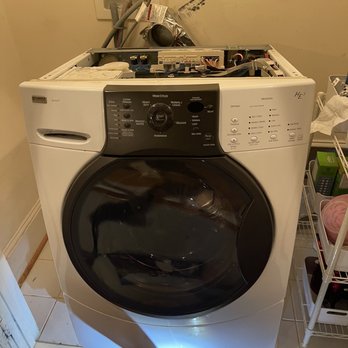Optimal Appliance Repair - Deconstructed washing machine. - Appliances & Repair Near Me - Arlington, Virginia