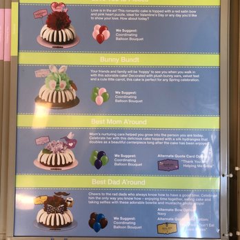 Nothing Bundt Cakes - a menu for bundt cakes - Bakeries Near Me - Bakersfield, California Nothing Bundt Cakes - a menu for bundt cakes - Bakeries Near Me - Bakersfield, California