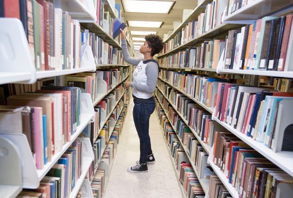 Cal State LA University Library by null