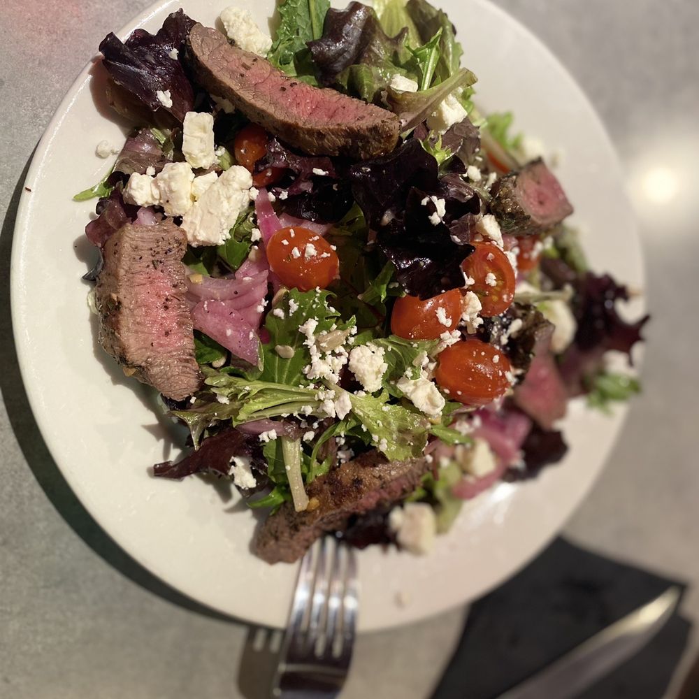 Sammy T's - Flank Steak Salad - American Near Me - Fredericksburg, Virginia Sammy T's - Flank Steak Salad - American Near Me - Fredericksburg, Virginia
