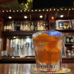 Logger Bar - Pomegranate old fashioned.