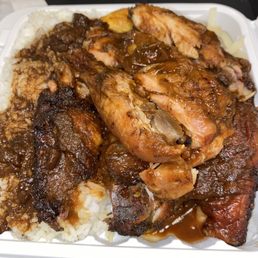 Tony Mac Bakery & Restaurant - Jerk Chicken - chicken, food, grilled chicken, poultry, bbq chicken, jerk, jerk chicken - Bakeries Near Me - Uniondale, New York