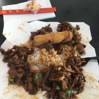 The Rice Box - Congealed Orange PeelED beef - Asian Fusion Near Me - Houston, Texas