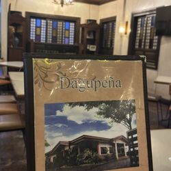 Dagupena - Menu cover