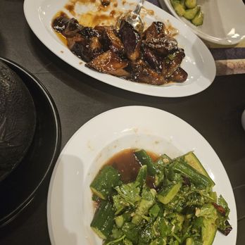 Meizhou Dongpo Restaurant - Eggplant and. Cucumber - Szechuan Near Me - Arcadia, California