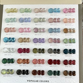 Nail'cessary - Cat eye color options - Nail Salons Near Me - Houston, Texas