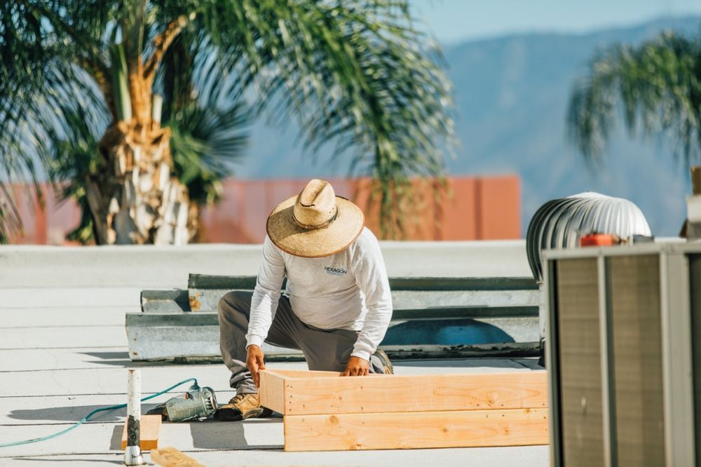 Slide of Hexagon Commercial Roofing