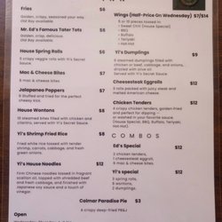 The Colmar Inn Tavern - Don't skip the Colmar Paradise Pie, think of a uncrustable fried