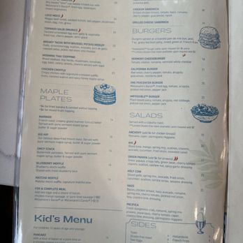 Sweet Maple - Menu - Breakfast & Brunch Near Me - Cupertino, California