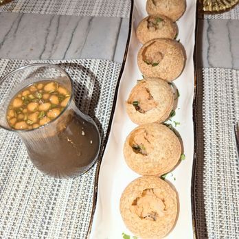 Red Chilli - Pani Puri $10/6pcs - Indian Near Me - Jackson Heights, New York