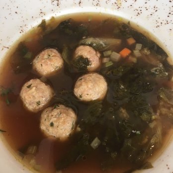 Small Batch - Italian Wedding Soup - This was just okay. BRUNCH - New American Near Me - Garden City, New York