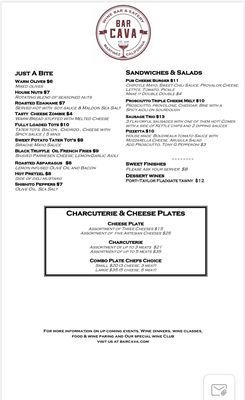 Menu photo 8 Brix & Craft Martinez, CA