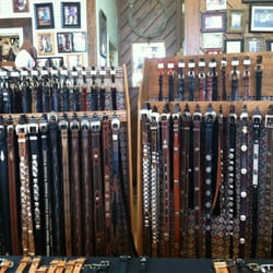 Easterling L M Custom Boot - Belts galore.