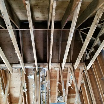 Del Mar Builders - Cleanup Job "Quality" of Ceiling Trusses... or Lack Thereof - Damage Restoration Near Me - Orland Park, Illinois