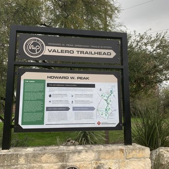 Valero Park Trailhead - Trail marker - Parks Near Me - San Antonio, Texas