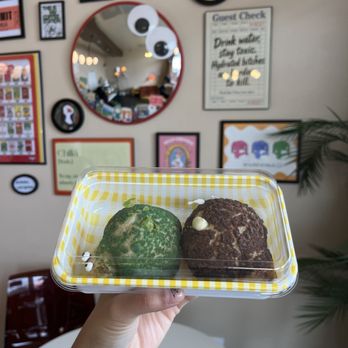 Chilla Coffee - turtles (matcha & durian) - Coffee & Tea Near Me - Garden Grove, California