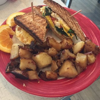 Mitzi's Table - Veggie Egg Sandwich - American Near Me - Bethlehem, Pennsylvania