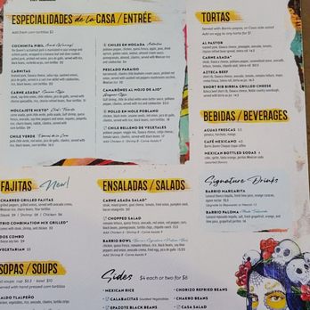 Barrio Queen - Menu - Mexican Near Me - Gilbert, Arizona Barrio Queen - Menu - Mexican Near Me - Gilbert, Arizona