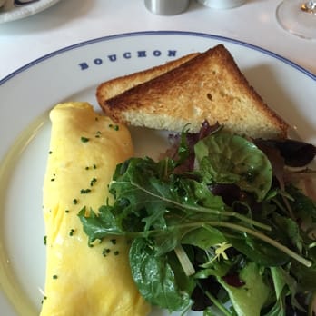 Bouchon - Omelette of the day: ribeye and mushrooms - French Near Me - Las Vegas, Nevada