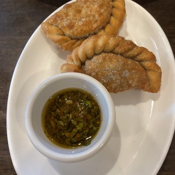 Chango Kitchen - Empanadillas con Pebre (beef) - Latin American Near Me - Hoboken, New Jersey