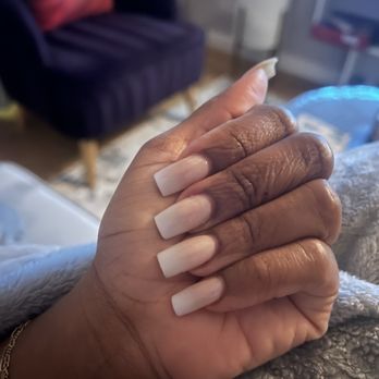 Tru Nail Lounge - My nails JJ did based off inspiration pic - Nail Salons Near Me - Seattle, Washington Tru Nail Lounge - My nails JJ did based off inspiration pic - Nail Salons Near Me - Seattle, Washington