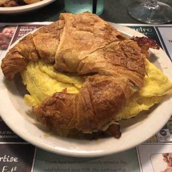 Metro Diner - Bacon egg and cheese croissant - Diners Near Me - Augusta, Georgia Metro Diner - Bacon egg and cheese croissant - Diners Near Me - Augusta, Georgia