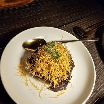 Four Monkeys - Ghee Roast Eggplant - Indian Near Me - Summit, New Jersey