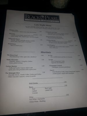 Menu photo 8 Black Pearl Ann Arbor Ann Arbor, MI Menu photo 8 Black Pearl Ann Arbor Ann Arbor, MI