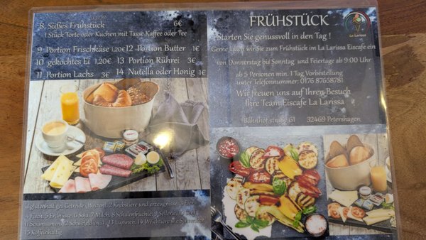 Menu photo 3 La Larissa Eiscafe Petershagen, NW