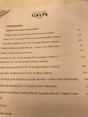 Ristorante Cocchi - Trattoria Tipica Parmigiana dal 1925 by null