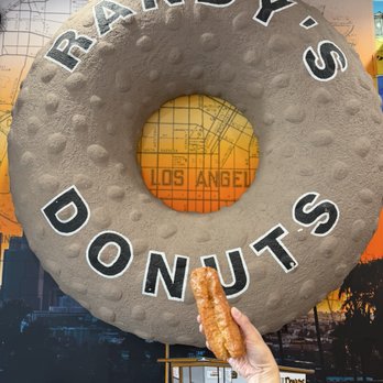 Randy's Donuts - My full Glazed Buttermilk - Donuts Near Me - Culver City, California Randy's Donuts - My full Glazed Buttermilk - Donuts Near Me - Culver City, California