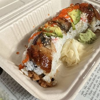 Sushi Town - Super dragon roll - Sushi Bars Near Me - San Jose, California