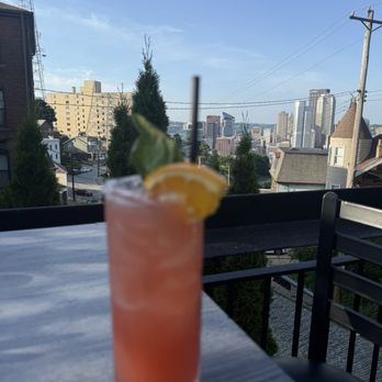 Coughlin's Law Kitchen and Ale House - Spicy blood orange and pineapple paloma - New American Near Me - Pittsburgh, Pennsylvania