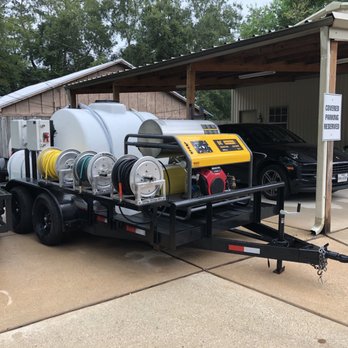 PSI Power Equipment - Trailer "Rig" High Pressure and Soft Wash 12volts - Outdoor Power Equipment Services Near Me - Conroe, Texas PSI Power Equipment - Trailer "Rig" High Pressure and Soft Wash 12volts - Outdoor Power Equipment Services Near Me - Conroe, Texas