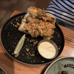 Japanese Eggplant Tempura we had 4 orders!
