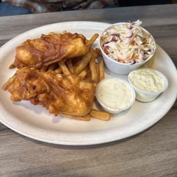2 Piece Fish & Chips- delicious 2 Piece Fish & Chips- delicious